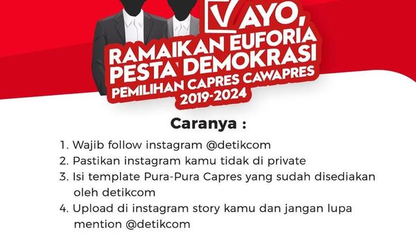 Seru-seruan Pura-pura Capres 2019, Ada yang Butuh Tambatan Hati!