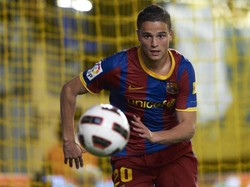 Ibrahim Afellay menambah deretan pemain yang meredup sejak bermain di Barcelona. Pernah didapuk sebagai pemain masa depan Belanda setelah tampil apik di PSV, peruntungan Affelay berubah di Catalan. Selama tiga musim, Affelay cuma bermain 35 kali sehingga dipinjamkan ke Schalke dan Olympiakos. Sejak 2015/16 si gelandang serang tercatat sebagai pemain Stoke City dan musim lalu terdegradasi ke divisi Championship. Foto: Getty Images