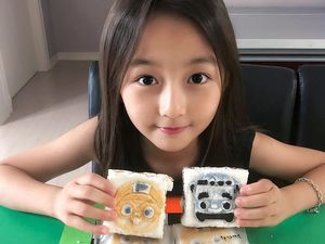 Kim Ha-eun, Model Cilik Korea yang Doyan Makan Permen dan Es Krim