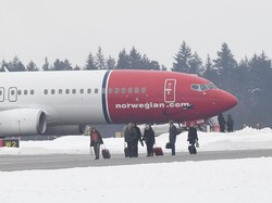 Diancam Bom, Pesawat Norwegia Putar Balik