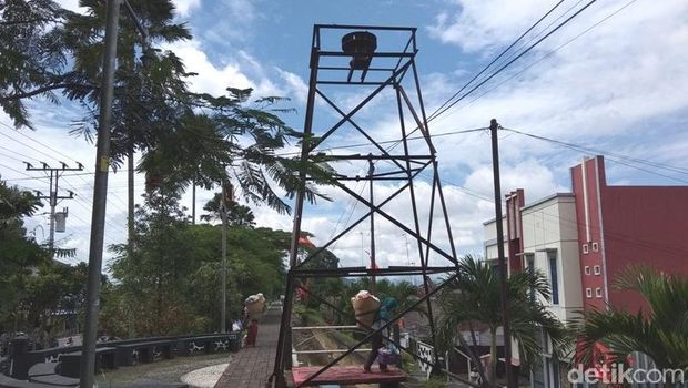 Menara Bengung, Sirine Peninggalan Belanda di Kota Magelang