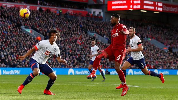 Hasil Liga Inggris: Liverpool Bungkam Bournemouth 3-0
