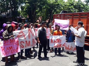 Ratusan Warga Bojonegoro Tolak LSM Luar Bermain di Proyek Kedungkeris