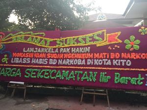 Vonis Mati 9 Gembong Narkoba, Hakim Banjir Bunga Selamat