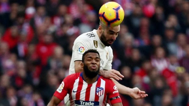 Atletico Madrid justru mendapat tekanan berat dari Real Madrid di kandang sendiri. (