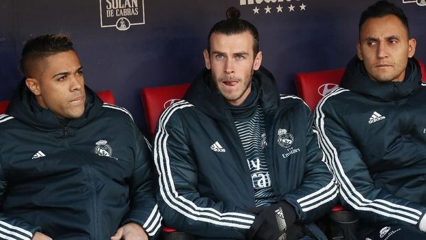 Gareth Bale sempat duduk di bangku cadangan sebelum tampil dan mencetak gol. (