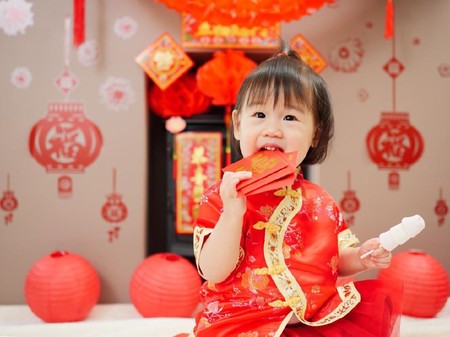Ilustrasi anak rayakan Imlek/ Foto: iStock