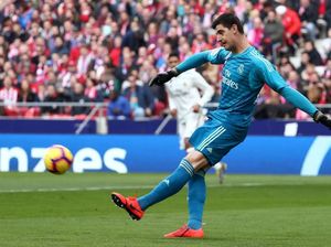 Courtois Disambut Tikus di Wanda Metropolitano