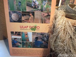 Unik! Ulap Doyo, Tenun Tanaman dari Kalimantan Timur
