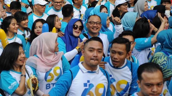 10.000 Orang Ikuti Charity Funwalk BTN