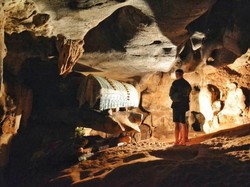Foto Nuansa Mistis Makam Londa di Tana Toraja