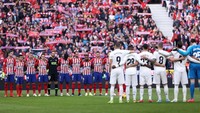Atletico menjamu Madrid pada pertandingan pekan ke-23 Liga Spanyol di Wanda Metropolitano, Sabtu (9/2/2019) malam WIB. Itu merupakan duel antara tim peringkat kedua dan ketiga. Foto: Gonzalo Arroyo Moreno/Getty Images