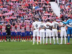 Atletico menjamu Madrid pada pertandingan pekan ke-23 Liga Spanyol di Wanda Metropolitano, Sabtu (9/2/2019) malam WIB. Itu merupakan duel antara tim peringkat kedua dan ketiga. Foto: Gonzalo Arroyo Moreno/Getty Images