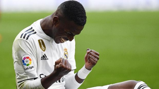 Vinicius Jr. tampil cukup bagus saat menghadapi Barcelona.