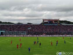Timnas Indonesia U-22 Diimbangi Arema di Laga Uji Coba