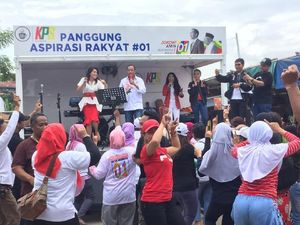 Kampanye, Budi Karya Cerita Keislaman Jokowi di Rusun Cengkareng