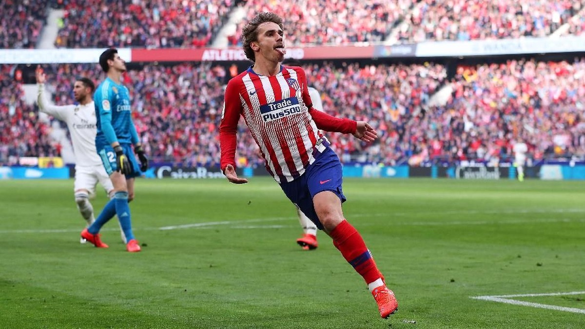 Antoine Griezmann akan meninggalkan Atletico Madrid di akhir musim ini (Foto: Gonzalo Arroyo Moreno/Getty Images)
