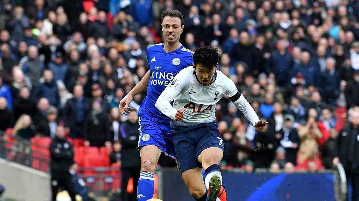 Tottenham Hotspur menang 3-1 atas Leicester CIty. (Foto: Justin Setterfield/Getty Images)