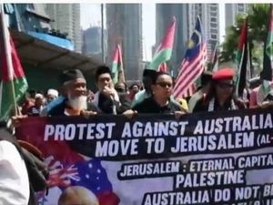 Demo Rencana Relokasi Kedubes Australia ke Yerussalem Picu Penutupan Pos Diplomatik Demo Rencana Relokasi Kedubes Australia ke Yerussalem Picu Penutupan Pos Diplomatik
