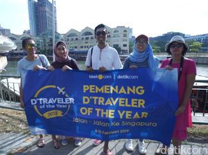 Asyik Banget, dTraveler Jalan-jalan Keliling Singapura Asyik Banget, dTraveler Jalan-jalan Keliling Singapura
