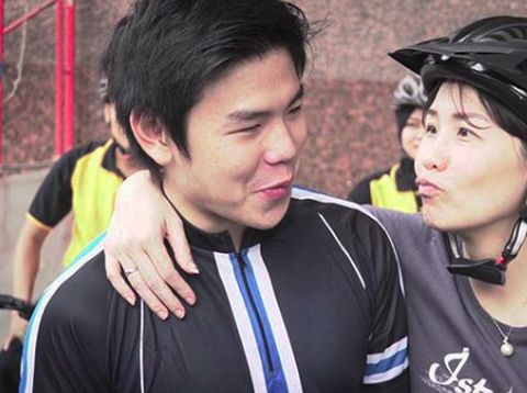 Veronica bersama sang putra tercinta, Nicholas Seann.