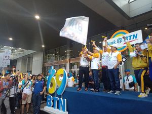 HUT Ke-69, Charity Funwalk BTN Sumbang Rp 200 Juta untuk Korban Gempa