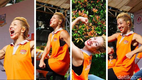 Si Lincah Vicky Burky, Ratu Aerobik yang Punya Ritual Terapi Urine