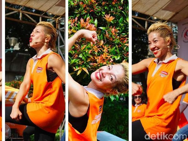 Si Lincah Vicky Burky, Ratu Aerobik yang Punya Ritual Terapi Urine