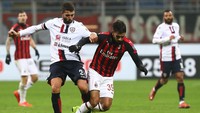 Hingga peluit panjang wasit ditiup, Milan mengakhiri pertandingan dengan kemenangan 3-0.