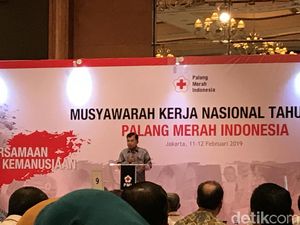 Mukernas PMI 2019, JK Bicara Pentingnya Penanganan Bencana Sampai Tuntas