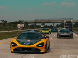 20 Mobil McLaren Ngegas di Trans Jawa