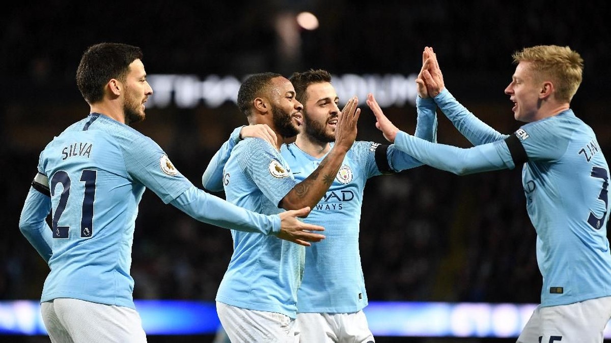Manchester City menang 6-0 atas Chelsea. (Foto: Michael Regan/Getty Images)