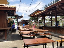 Food Court Terlarang di Pulau Buatan