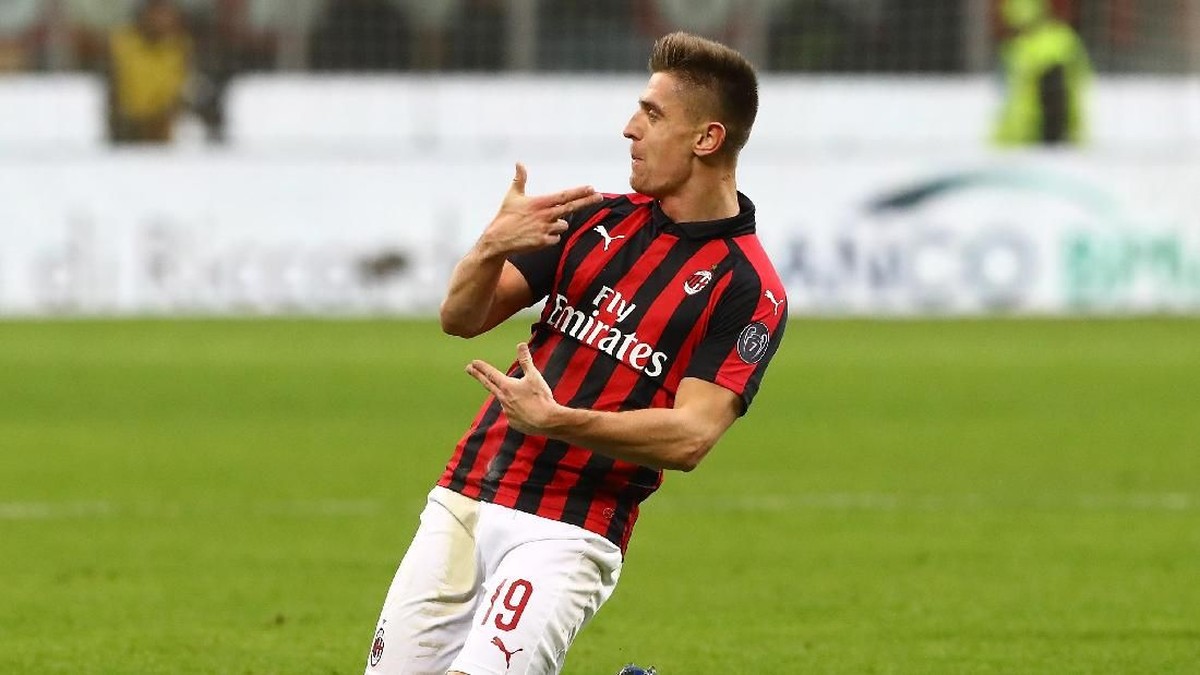 Piatek terus unjuk ketajaman bersama AC Milan. (Foto: Marco Luzzani/Getty Images)