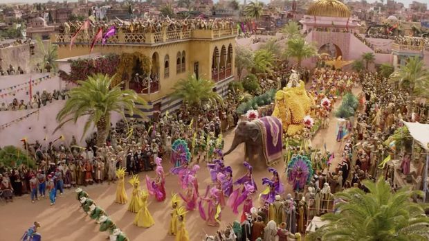 Penampakan Will Smith Biru dalam 'Aladdin'