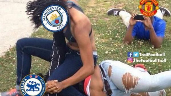 Meme-meme Kocak Chelsea Babak Belur di Markas Manchester City