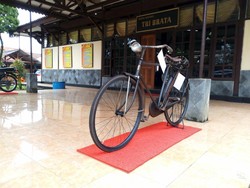 Polres Salatiga Pamerkan Sepeda Khusus Polisi Jadul