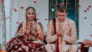 Foto: Pernikahan Mewah Selebgram India, Ganti Baju Pengantin 9 Kali