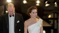 Bak Malaikat, Kate Middleton Memesona Bergaun Putih di BAFTA Awards 2019