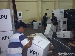 Rakitan 1 Kotak Suara di Magelang Hanya Butuh Waktu 3 Menit