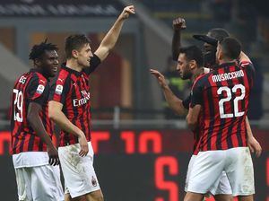 Hasil Liga Italia: Paqueta dan Piatek Bawa Milan Hantam Cagliari