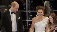 Pakai Gaun Panjang, Kate Middleton Diawasi Pangeran William