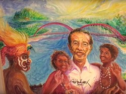 Lukisan Potret Dirinya Laku Rp 2 M, Jokowi: Ini Fundraising