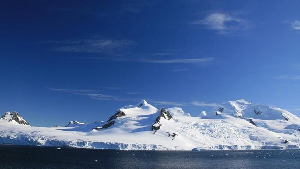 Foto: Jarang yang Tahu, Pulau Bulan Sabit di Kutub Selatan