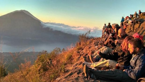 Mount Batur in Bali