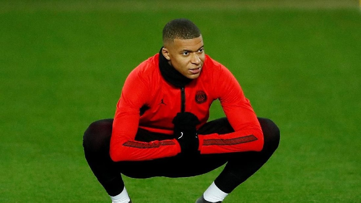 Kylian Mbappe jadi andalan PSG hadapi Manchester United (Jason Cairnduff/Reuters)