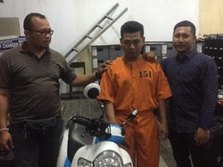 Gadaikan Motor Rental untuk Judi, Pria di Denpasar Ditangkap