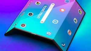Render Jelas Ponsel Layar Lipat Ganda Xiaomi