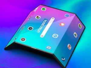 Render Jelas Ponsel Layar Lipat Ganda Xiaomi