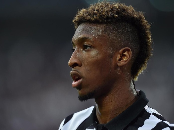TURIN, ITALY - MAY 23:  Kingsley Coman of Juventus FC looks on during the Serie A match between Juventus FC and SSC Napoli at Juventus Arena on May 23, 2015 in Turin, Italy.  (Photo by Valerio Pennicino/Getty Images)